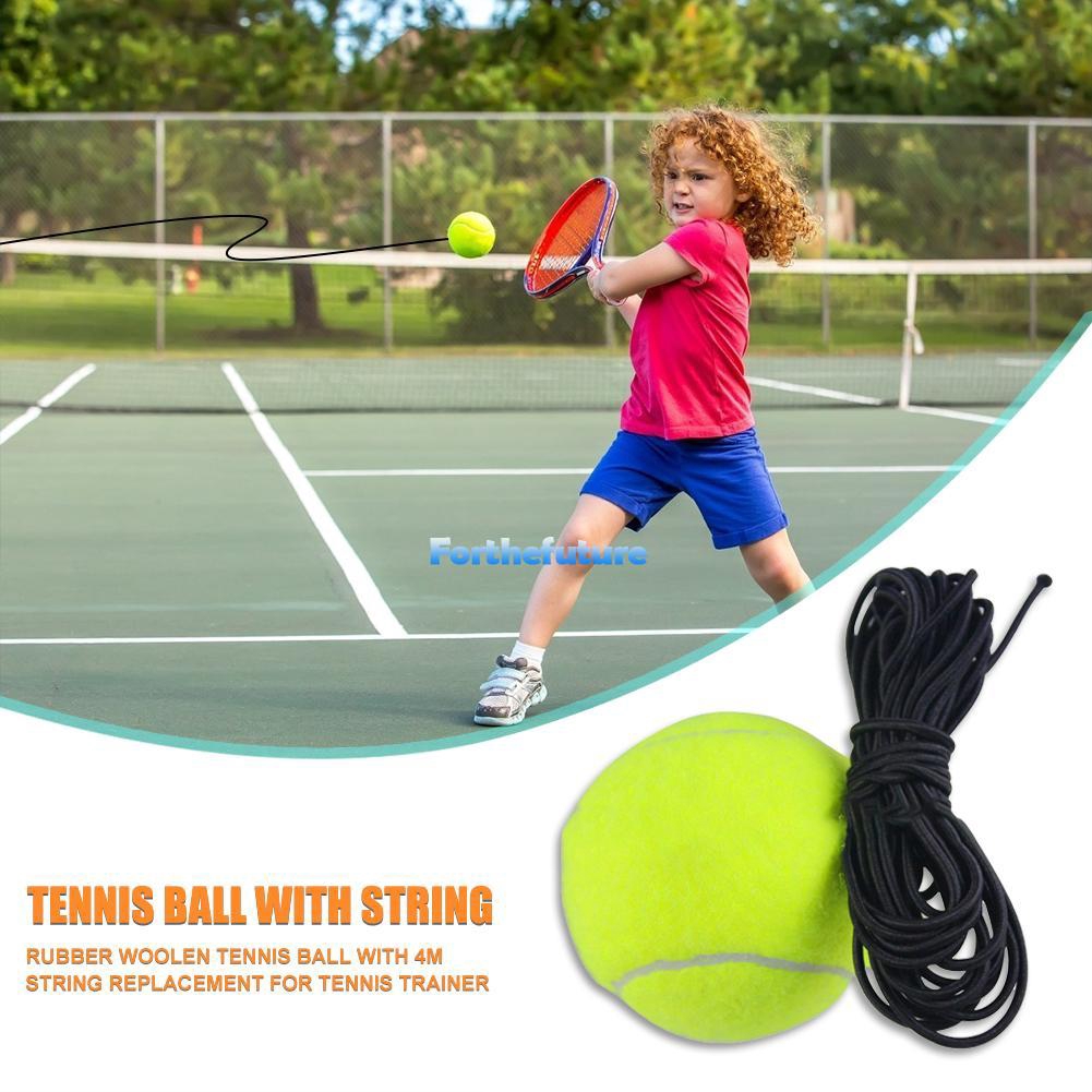 Acouto Tennis Ball with String Attached,Tennis Ball Tennis Beginner