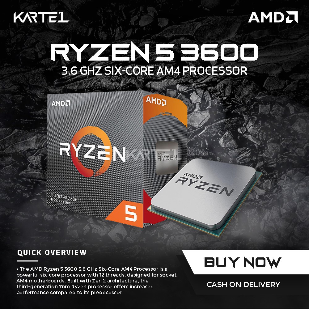 Ryzen 5 3600 Prices And Online Deals Jun 21 Shopee Philippines