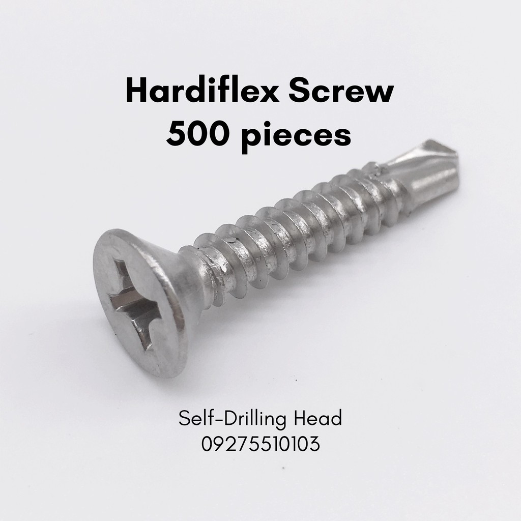 Hardiflex Screw (500 pieces) Shopee Philippines