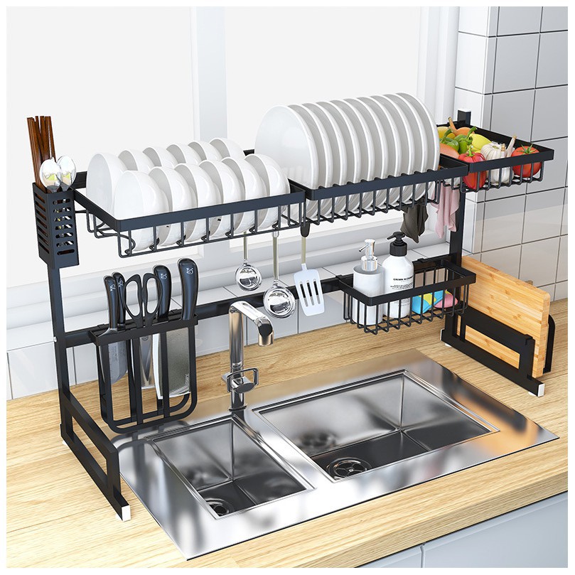 Stainless steel kitchen shelf rack 