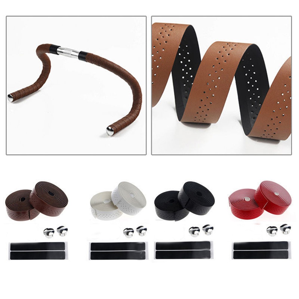 leather bike handlebar wrap