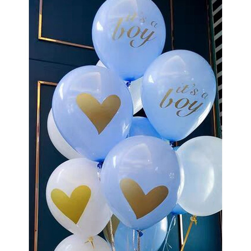 its a boy helium balloon