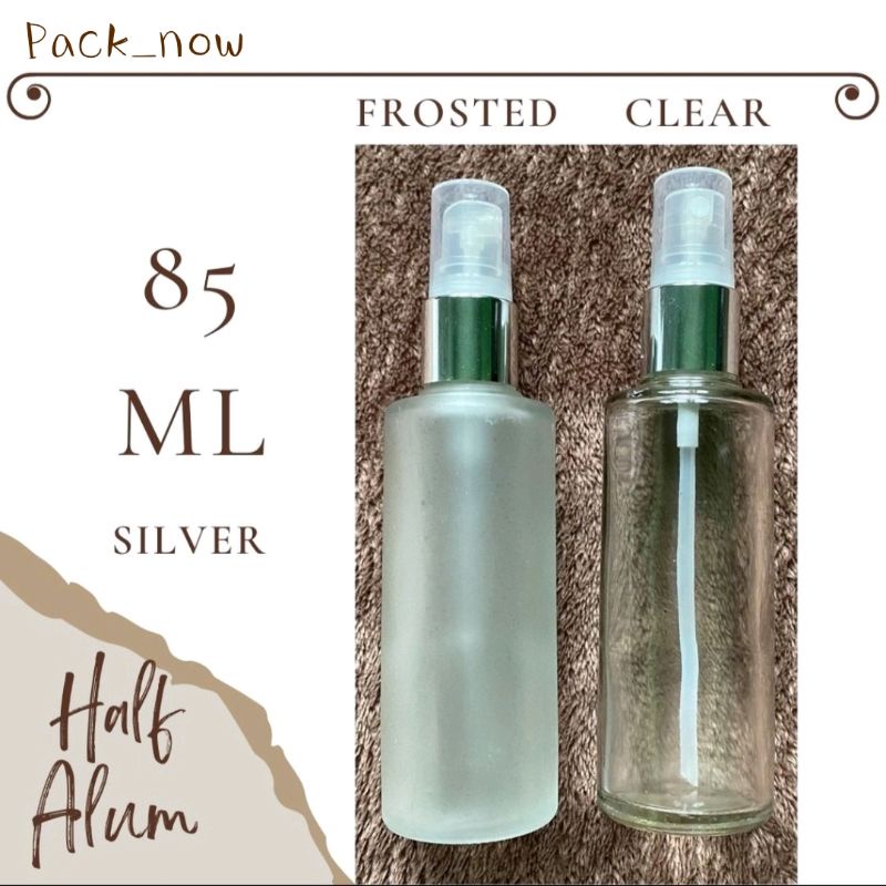 Clear Or Frosted Perfume Bottles Ml Shopee Philippines