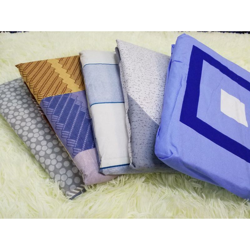 Printed Fitted Bedsheet Cotton Printed Material Assorted Design(B75) 4sides Garter