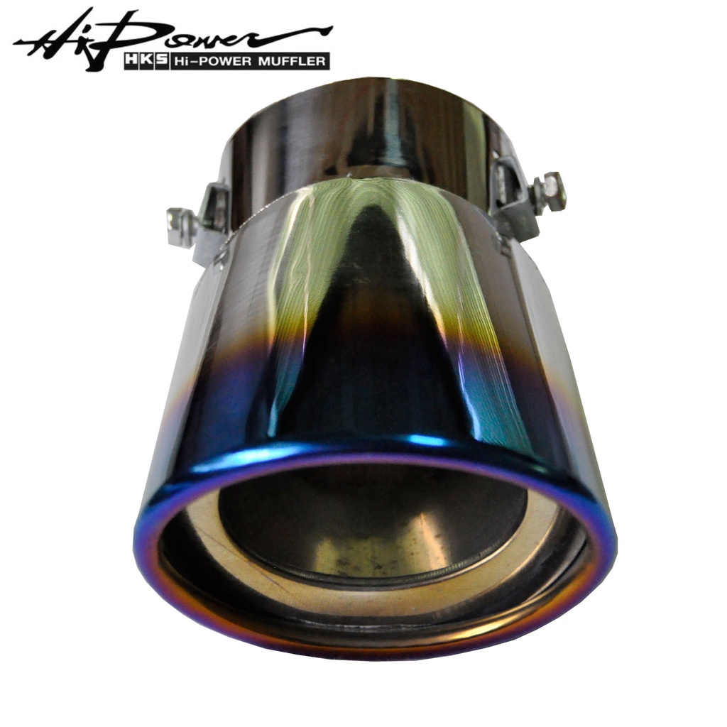 Toyota Hilux Revo Conquest Rocco HKS 3" MUFFLER TIP Curved Car