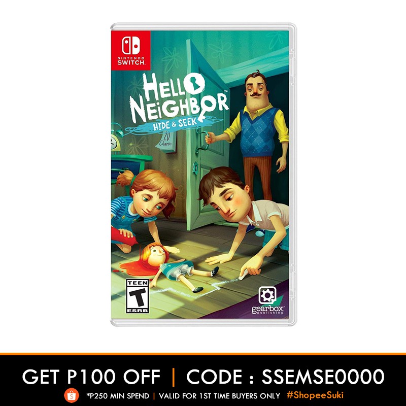 Nintendo Switch Games Hello Neighbor Hide And Seek Shopee Philippines