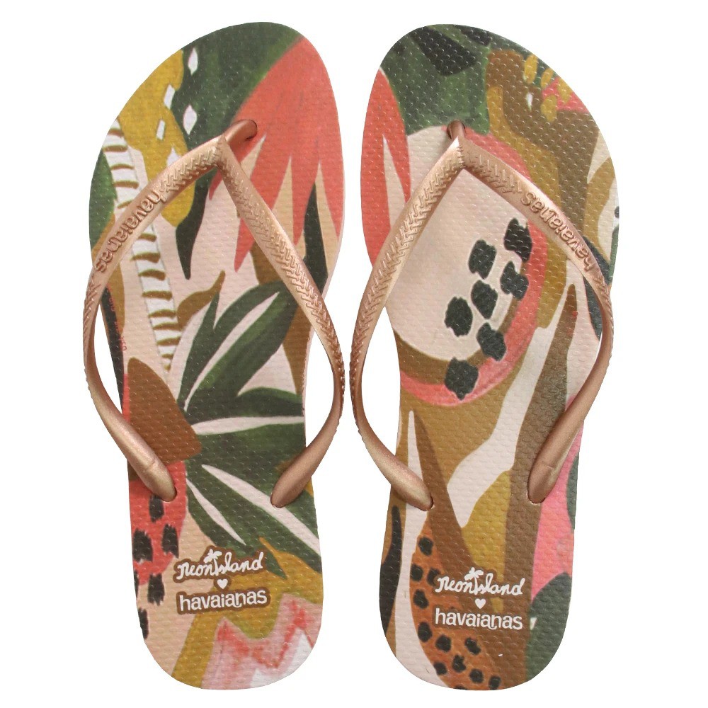 Havaianas Slim Neon Island Ballet Rose | Shopee Philippines