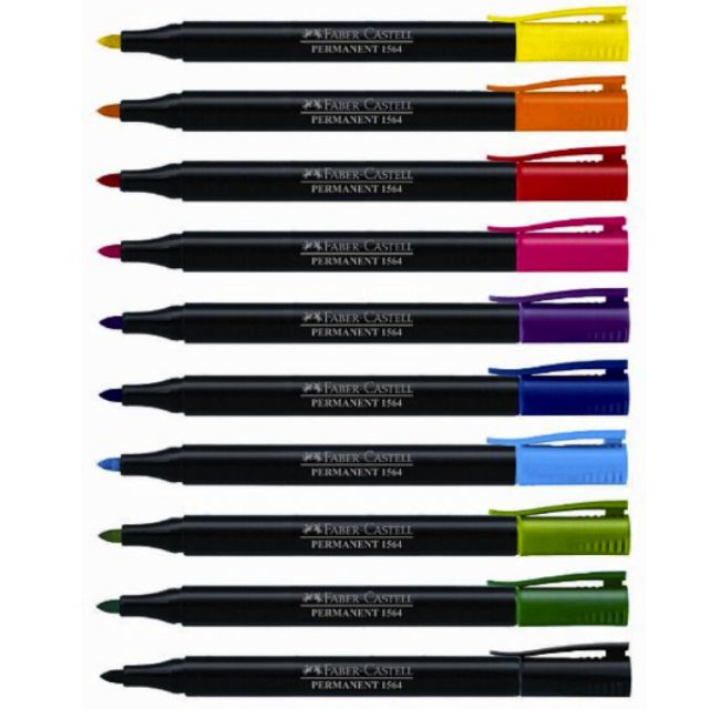 Faber Castell Fine Point Permanent Markers 