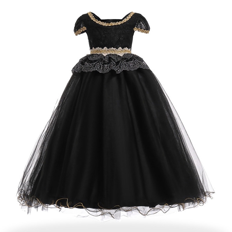 black gown for girls