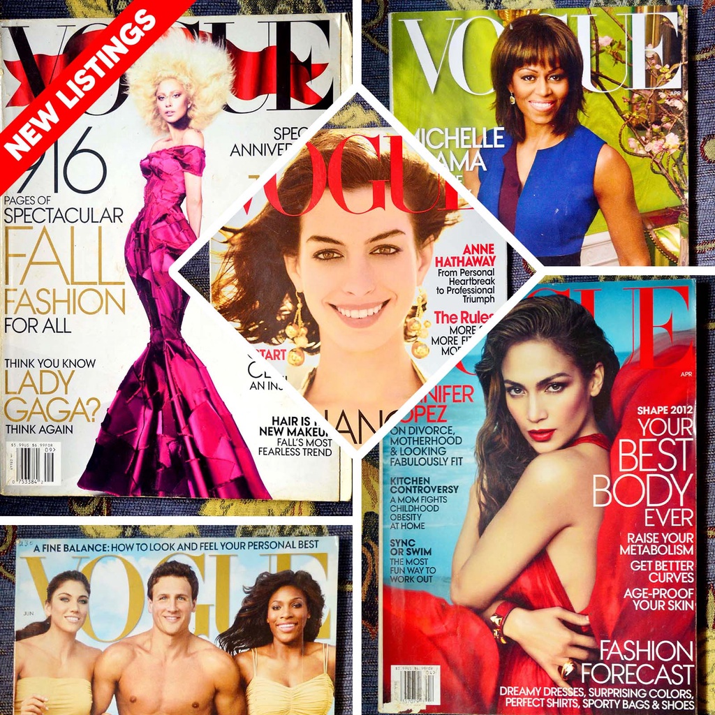 Vogue Magazine Fashion and Lifestyle Vintage Magazines | Shopee Philippines