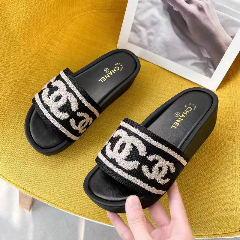 2022 New style korea sliper sandals fashion Increase sandal High ...