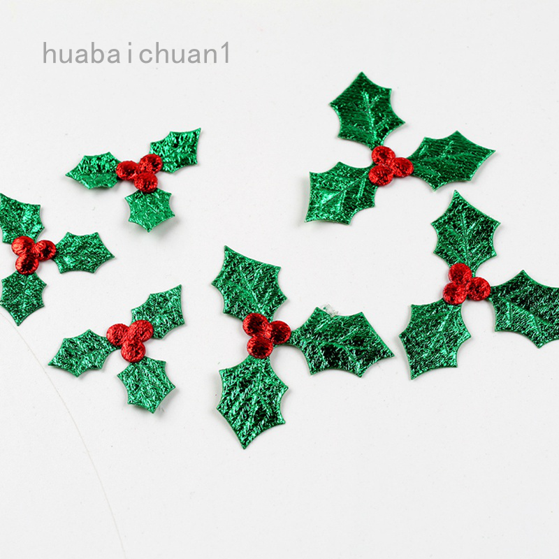 Download Huabaichuan 100pcs Christmas Green Leaves Red Berries Plastic Craft Embellishments Shopee Philippines 3D SVG Files Ideas | SVG, Paper Crafts, SVG File