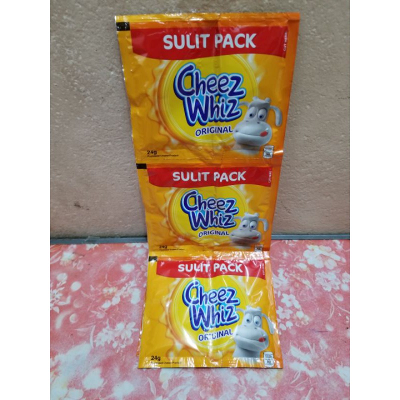 Cheez Whiz Sachet 24g (1pc) Shopee Philippines
