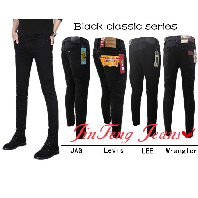 best men's black jeans