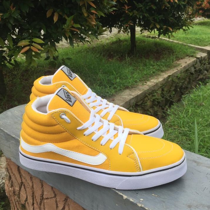 vans sk8 yellow