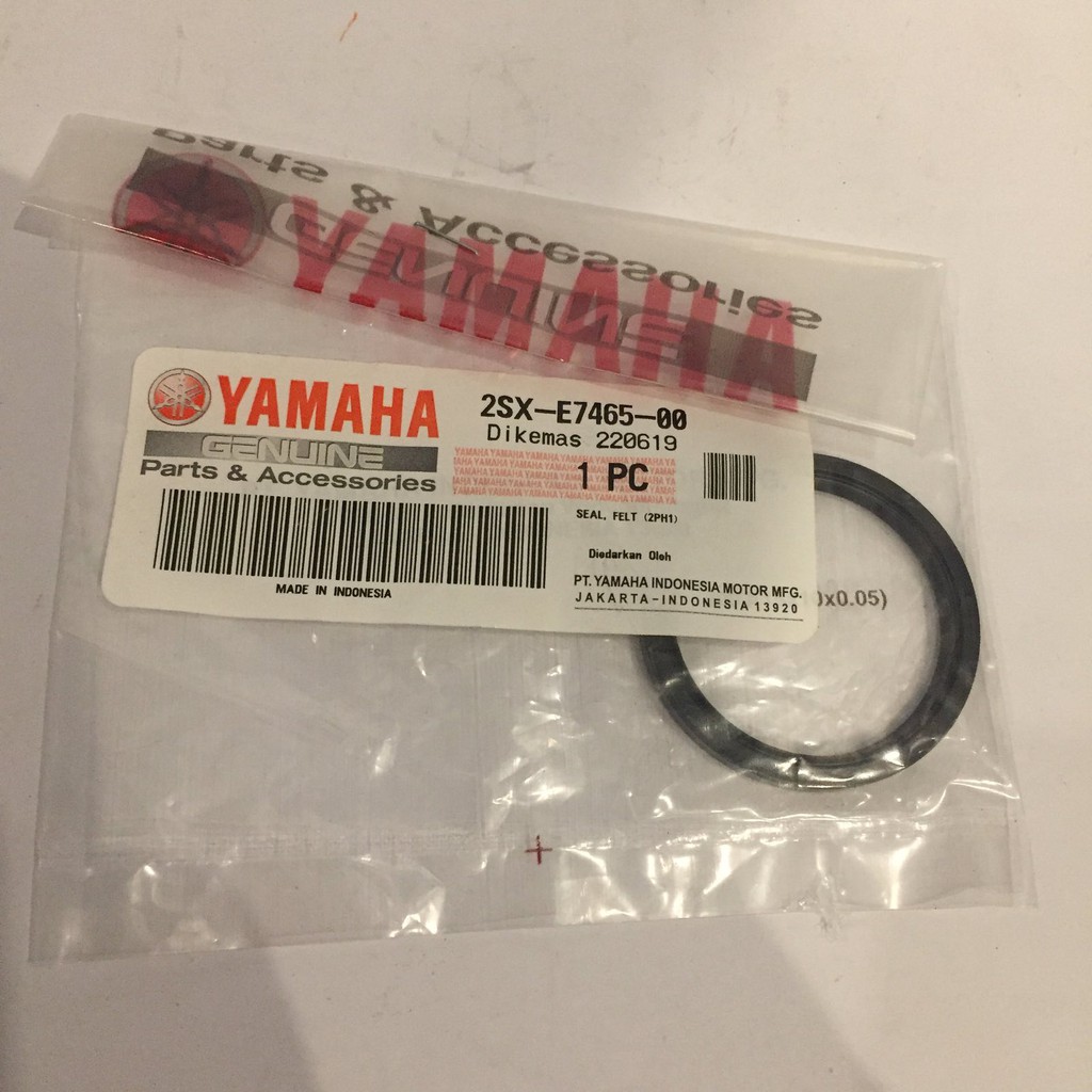 Rider Lounge GENUINE YAMAHA SEAL, FELT for Yamaha Mio i125 [ 2SX-E7465 ...