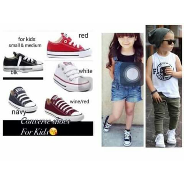 boys converse shoes size 1
