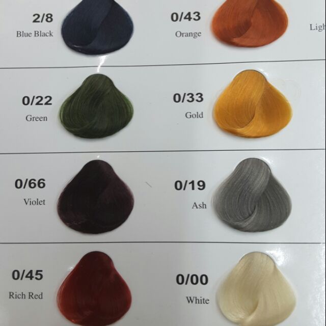 Color Chart Epsa Hair Coloring Cream Hair Colouring Formula