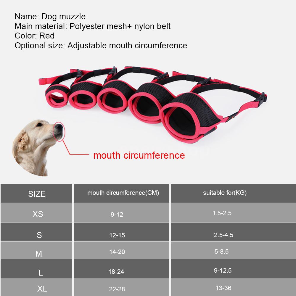 mouth guard for barking dogs