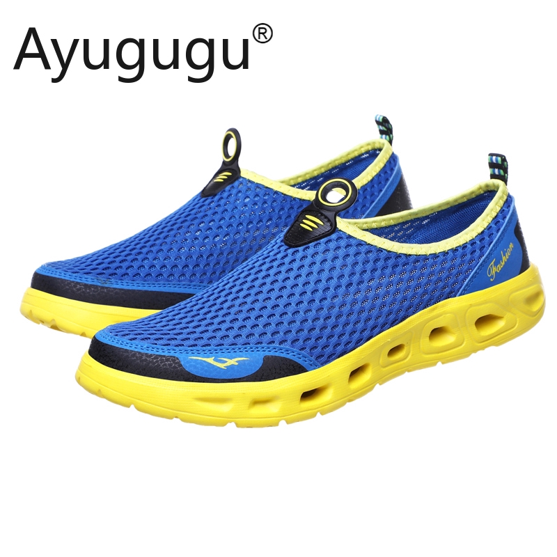 mesh slip on water shoes