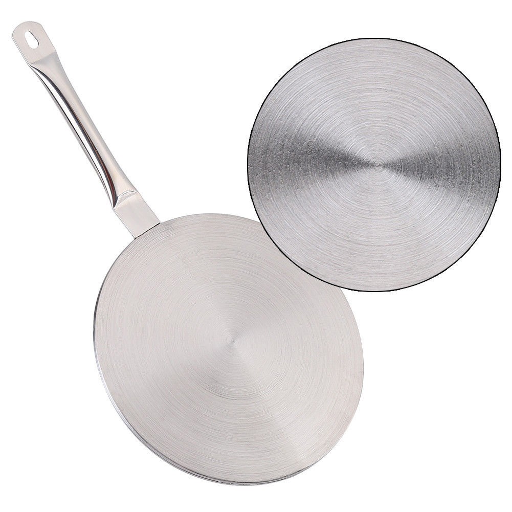 Stainless Steel Induction Cooktop Heat Disk Cooker Plate Pan