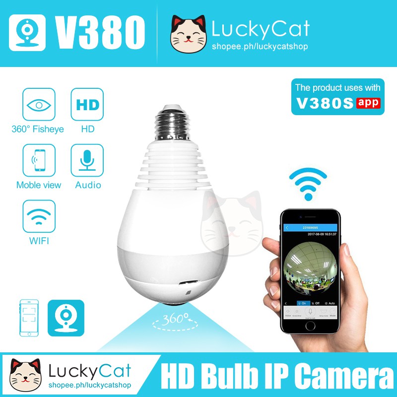 v380 bulb camera