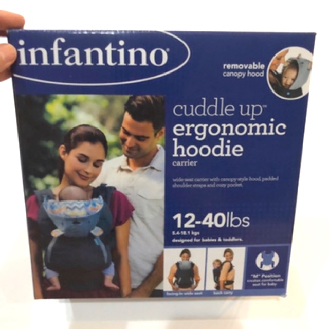 infantino cuddle up ergo hoodie carrier