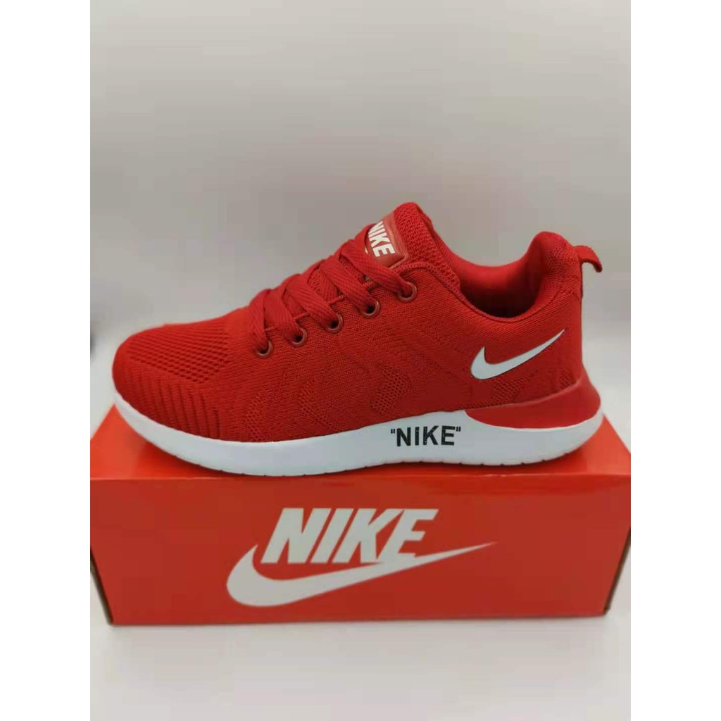 red nike running