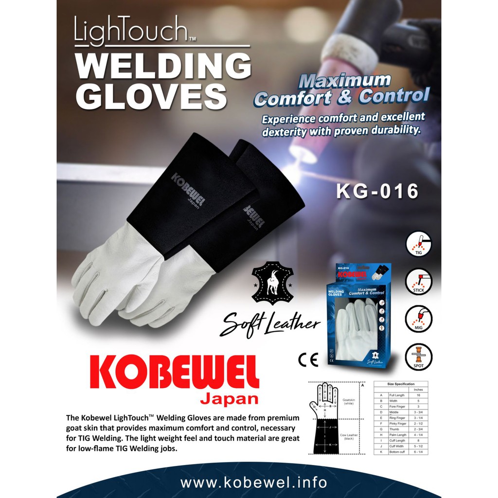 Kobewel Welding Gloves Shopee Philippines
