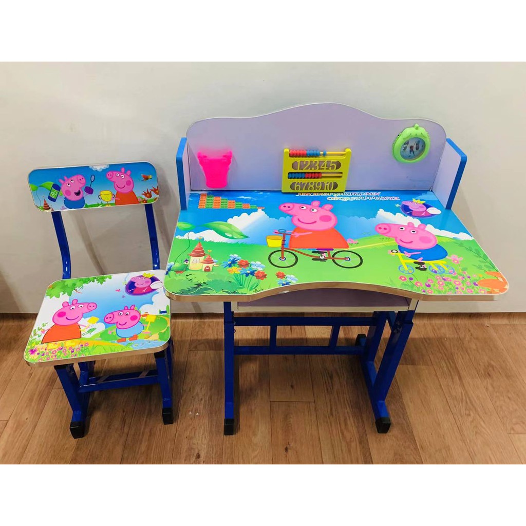 childrens table and chairs peppa pig