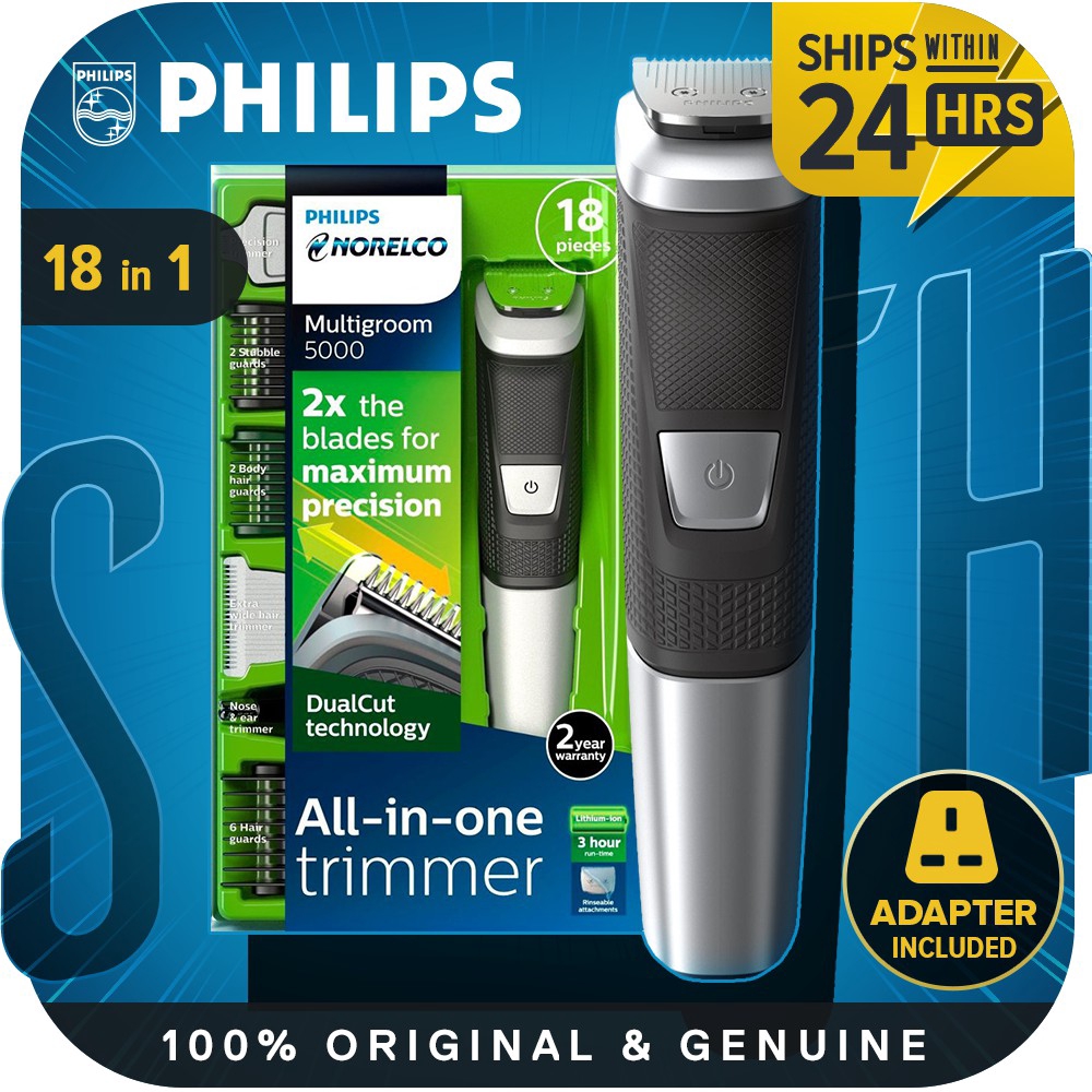 philips multigroom 5000 mg5750 details