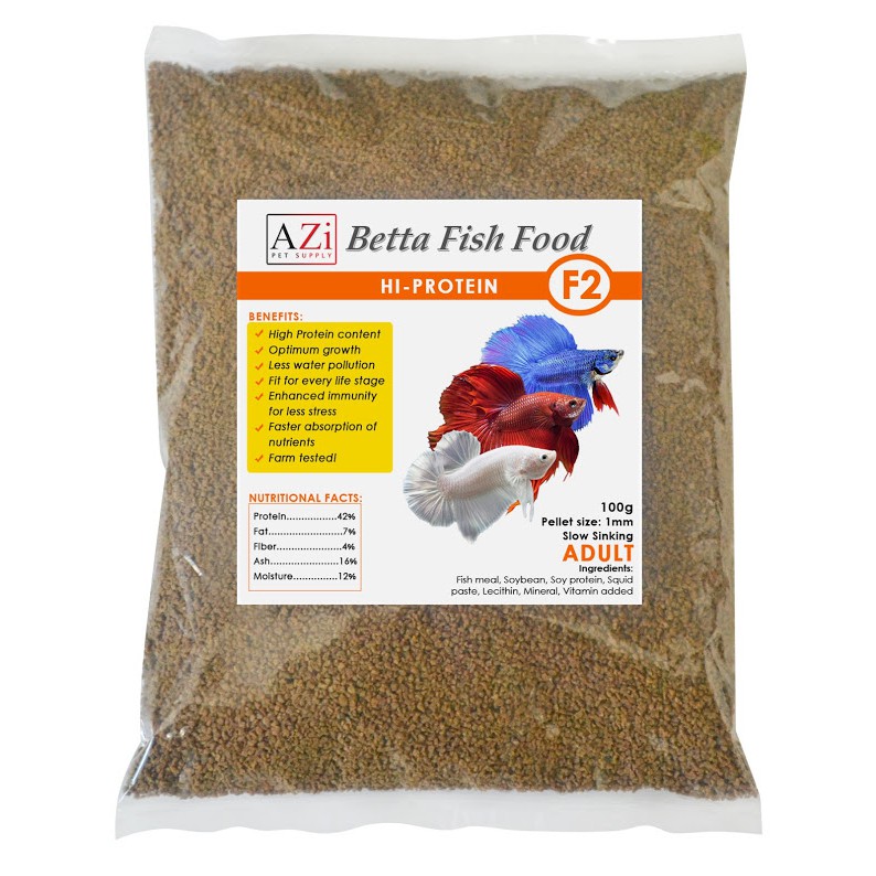 betta fish is sinking