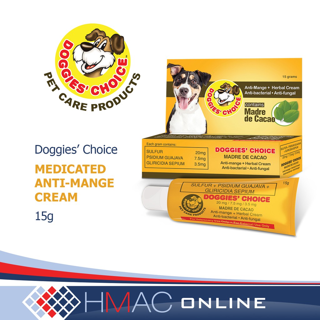 Doggies' Choice AntiMange Herbal Cream 15g Shopee Philippines