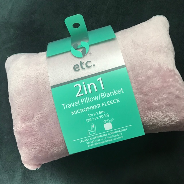 microfiber travel pillow
