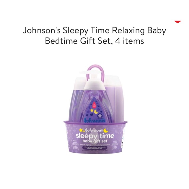 johnson's bedtime gift set