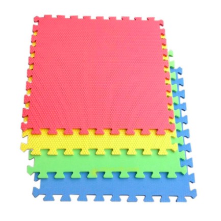 4pcs 60x60cm Giant 3D rubber puzzle mat floor mat rubber baby playmat ...