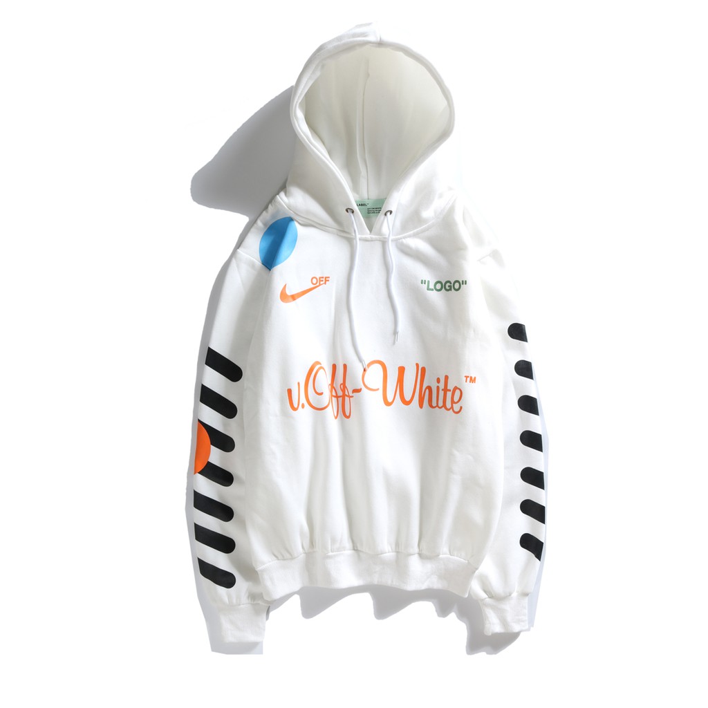 nike x off white hoodie white