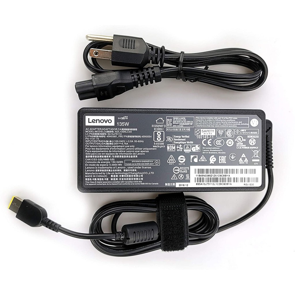 Lenovo Laptop Charger 135W watt for Lenovo ThinkPad Legion Yoga