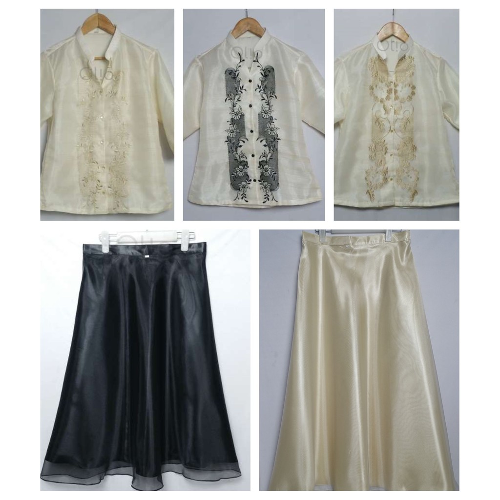 modern filipiniana blouse