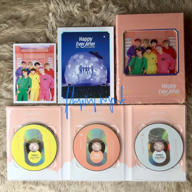 Bts 4th Muster Happy Ever After Dvd Per Inclusion Shopee Philippines