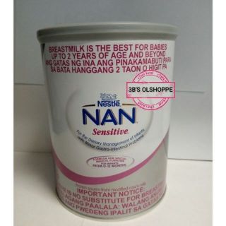 nan sensitive for 1 year old