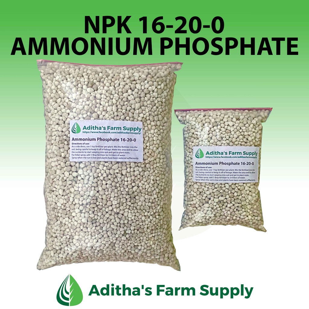 Ammonium Phosphate Fertilizer (NPK 16200) 200g/1kg Shopee Philippines