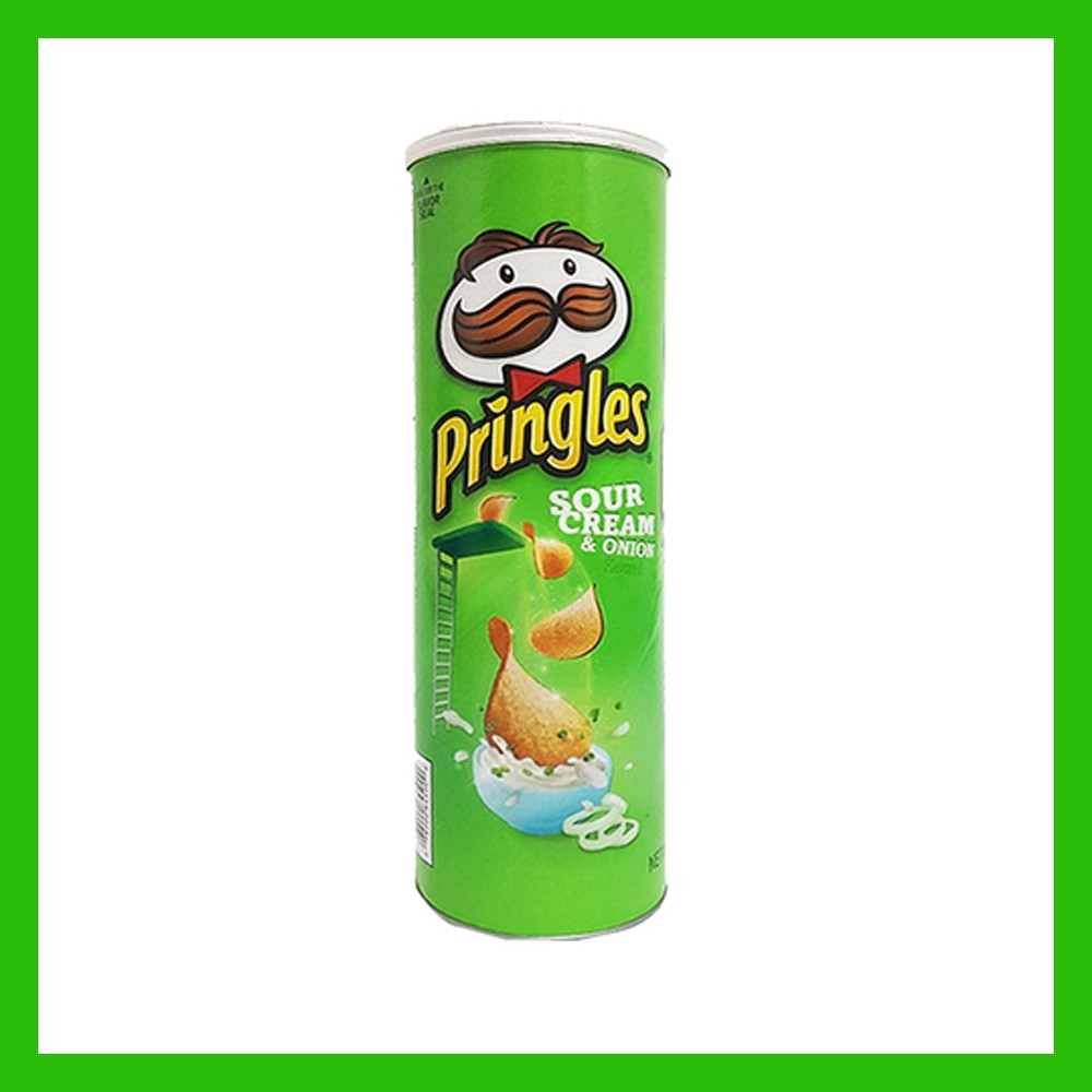 Pringles Sour Cream & Onion Potato Crisps 158g | Shopee Philippines