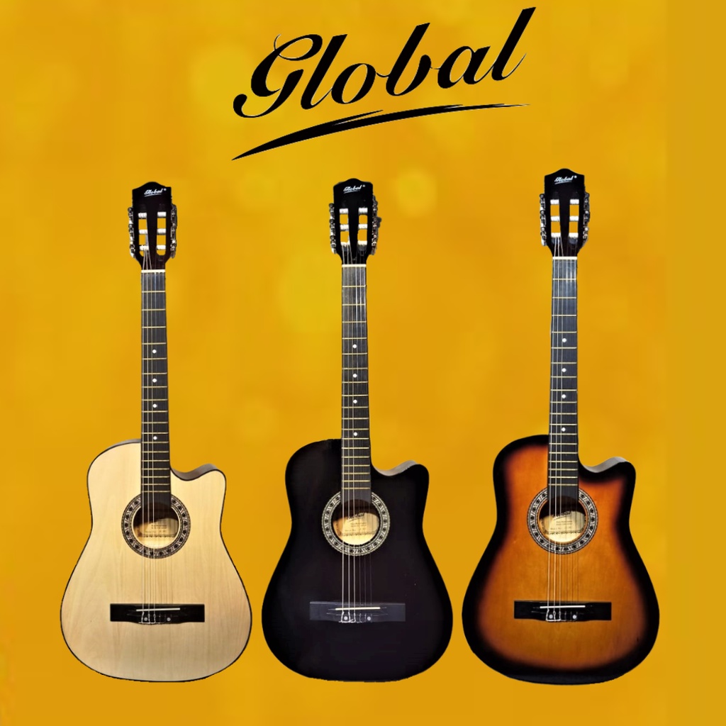 GUITAR CLASSICAL GLOBAL NL 38 (NO LINING) Shopee Philippines
