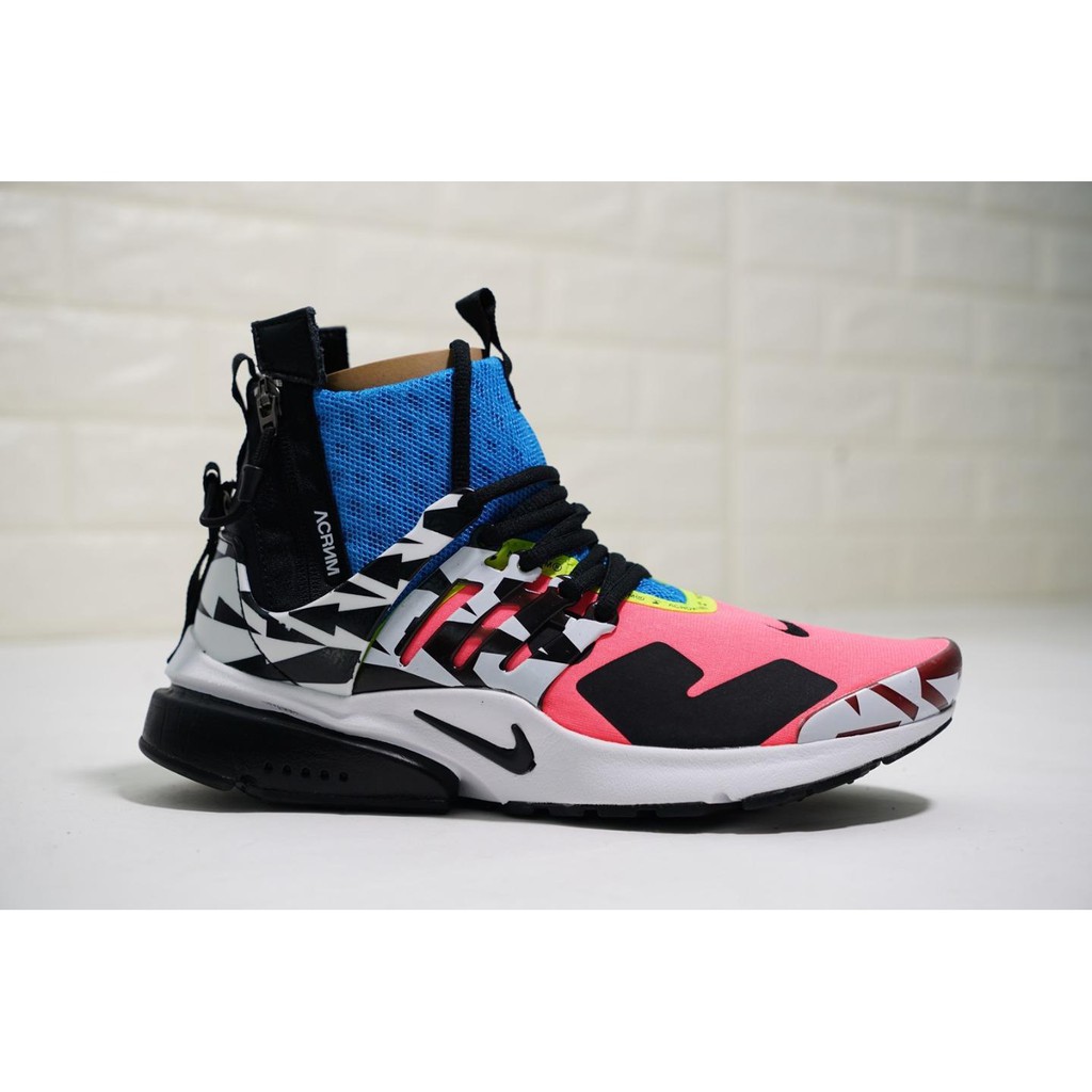 nike x acronym air presto mid racer pink
