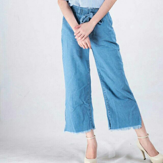 denim square pants
