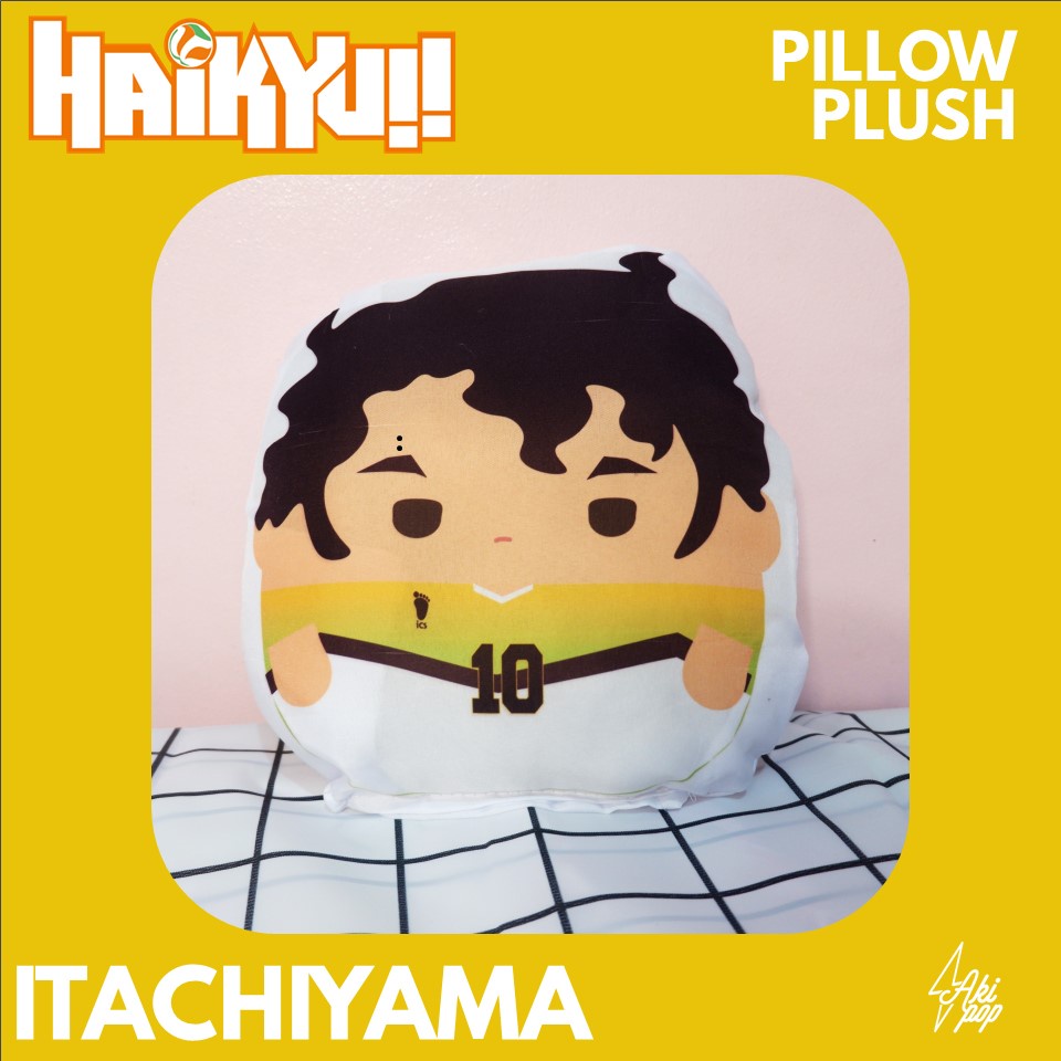 HAIKYUU ITACHIYAMA PILLOW PLUSHIE PLUSH Sakusa Kiyoomi Omi Shopee 