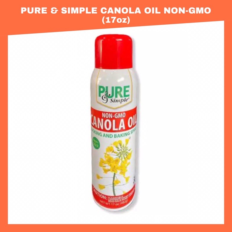 (Imported) Pure & Simple Canola Oil NonGMO (17oz) Shopee Philippines