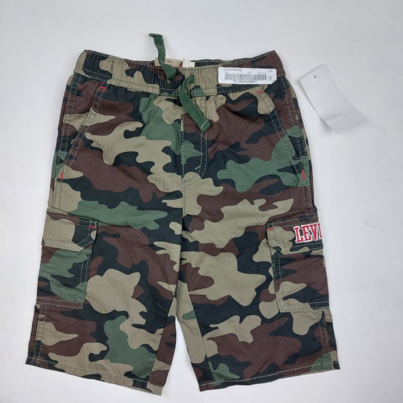Levi's Kids Boys Camo Cargo Shorts | New With Tag | Shopee Philippines