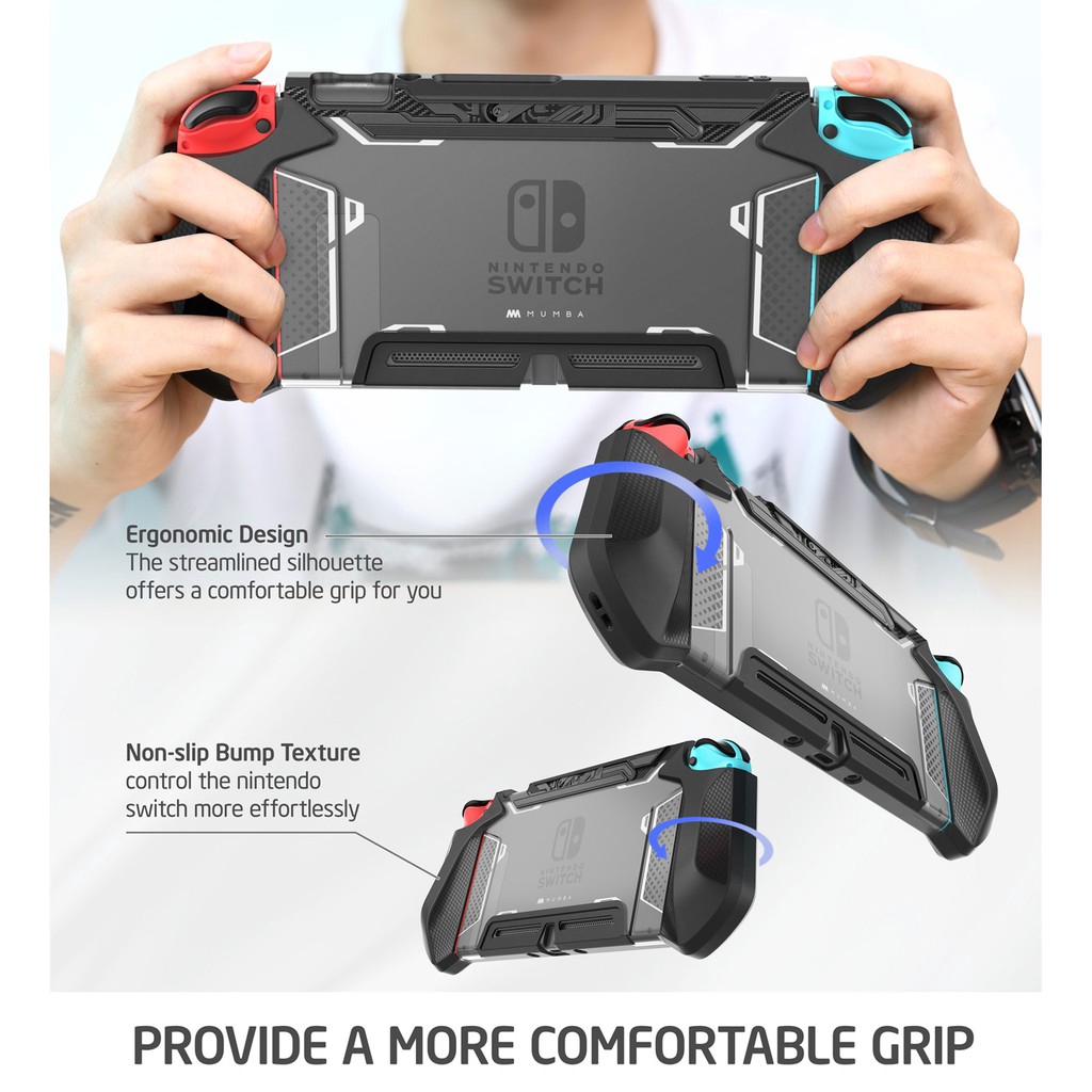 mumba grip case for nintendo switch